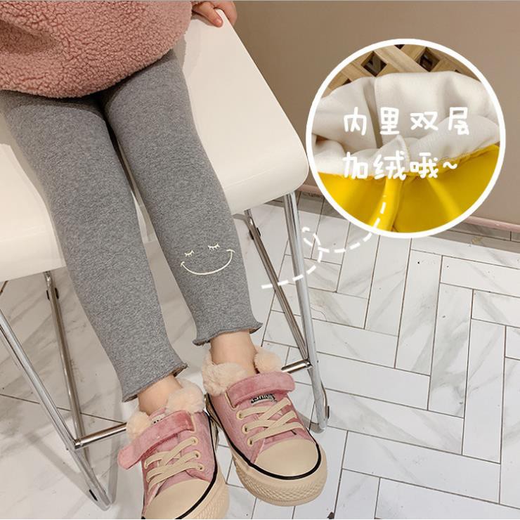 Quần legging giữ ấm thời trang Hàn Quốc cho bé gái