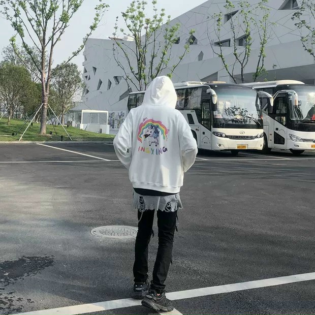 Áo Hoodie ♥ FREESHIP ♥ áo Khoát nỉ unisex Dây kéo - Ingxing Cầu Vồng FREESIZE nam nữ - KN9 | BigBuy360 - bigbuy360.vn