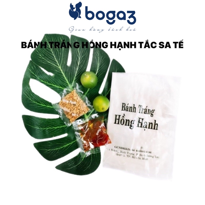 Bánh Tráng Chấm Tắc Satế Ớt Siêu Cay