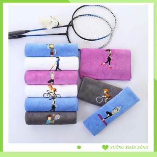 Khăn tập gym , thể thao cao cấp kích thước 35x75 cm