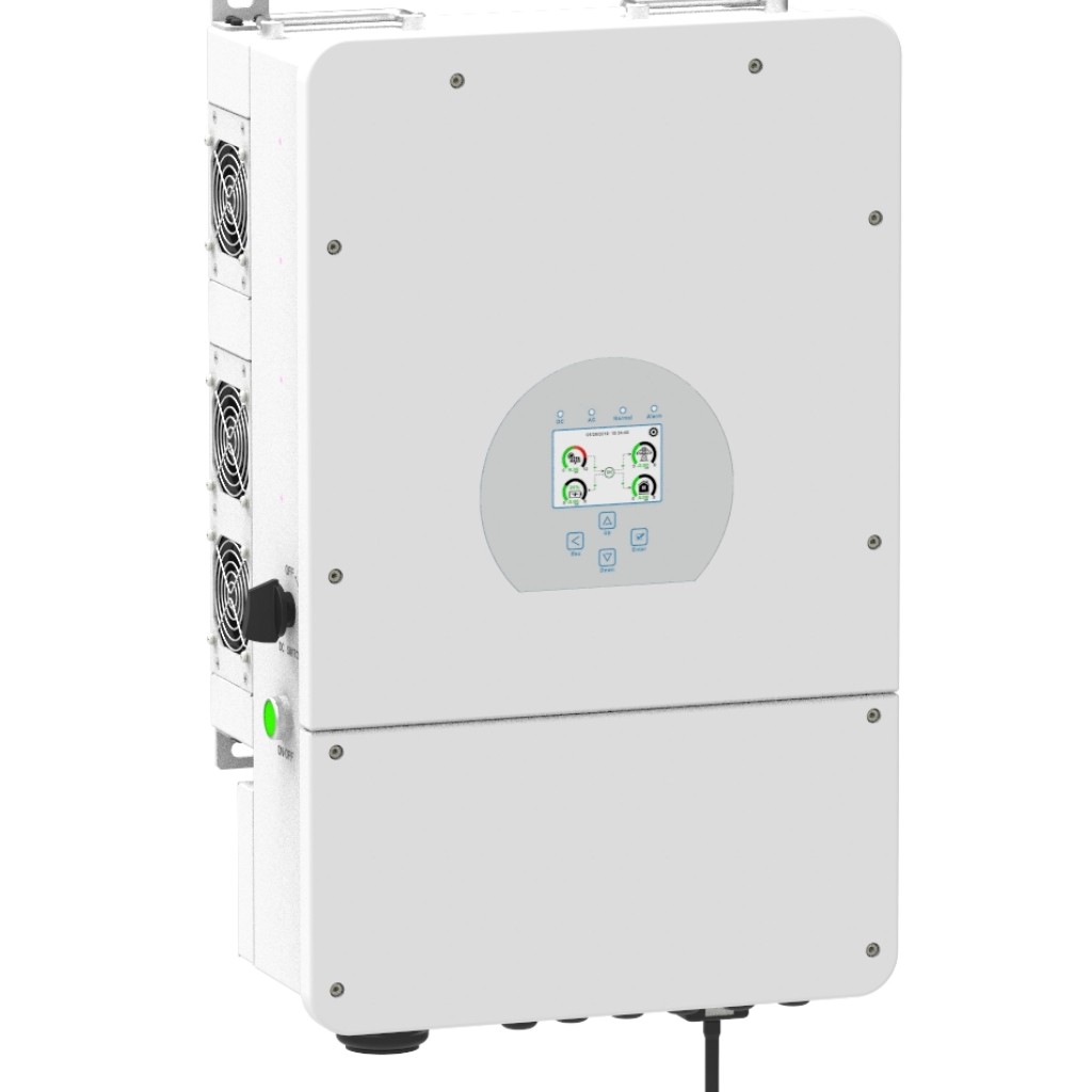 Inverter độc lập &amp; hòa lưới, biến tần Hybrid DEYE 8kW - 2MPPT 10400W pin mặt trời Bảo hàng 5 năm chính hãng