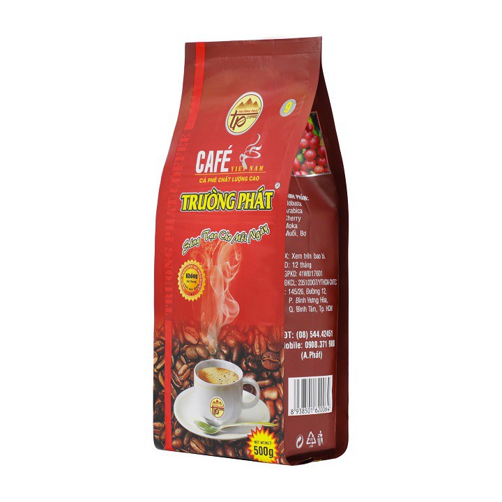 [FREESHIP TOÀN QUỐC] Cà Phê Pha Phin Trường Phát gói 500gr⚡️PHA PHIN⚡️⚡️ĐẬM- ĐẮNG-MẠNH⚡️ | BigBuy360 - bigbuy360.vn