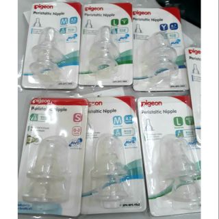 Núm ty pigeon cổ hẹp size S/M/L/Y- Indonesia.