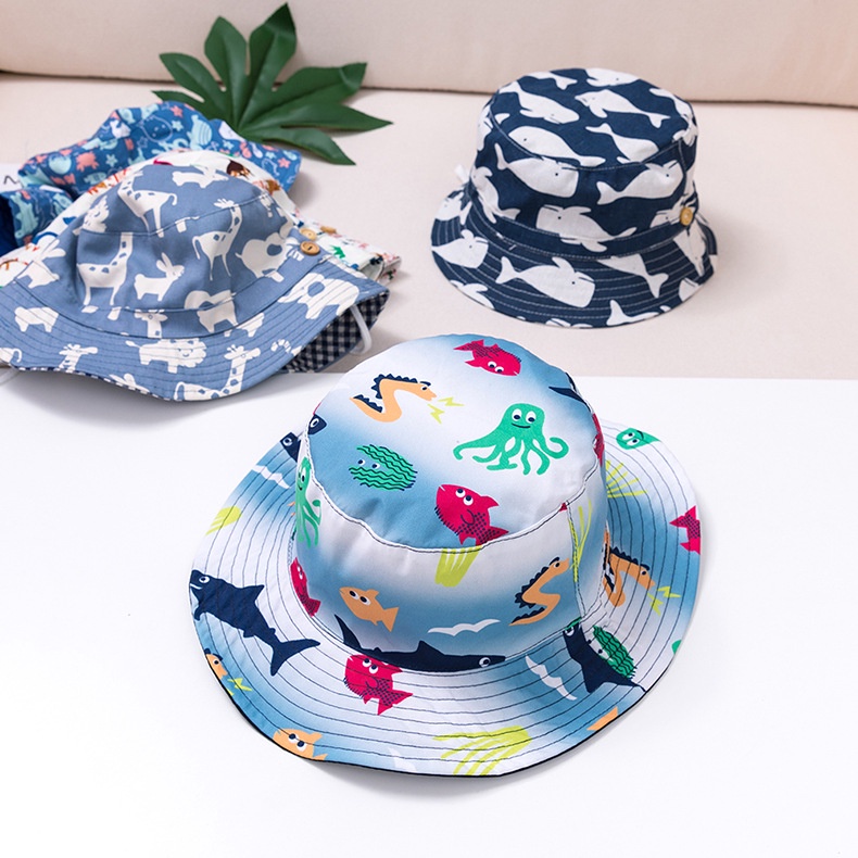 Nón Bucket Dễ Thương Cho Bé Từ 1 2 3 4 5 6 7 Tuổi A036-3 S M L XL