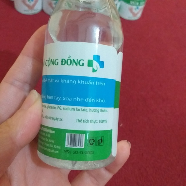 NƯỚC RỬA TAY KHÔ KHÁNG KHUẨN MINI BỎ TÚI