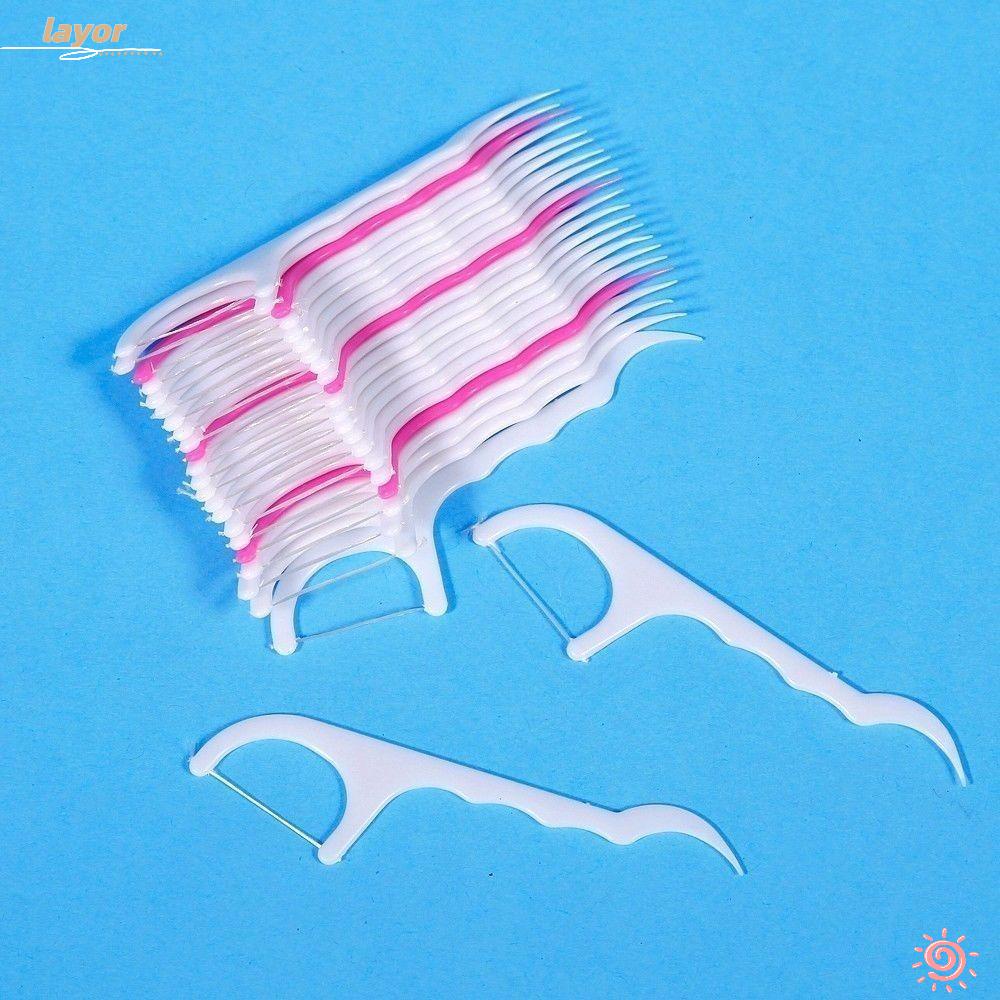 Set 100 Tăm Xỉa Răng Chăm Sóc Sức Khỏe Cho Unisex