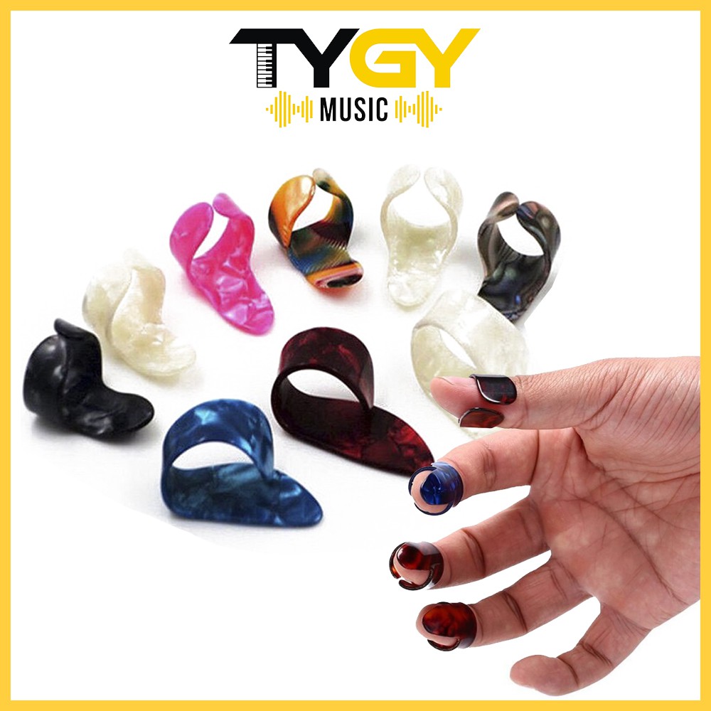 MÓNG GẨY ĐÀN GUITAR NHỰA CỨNG ALICE- MÓNG ĐEO GUITAR ALICE