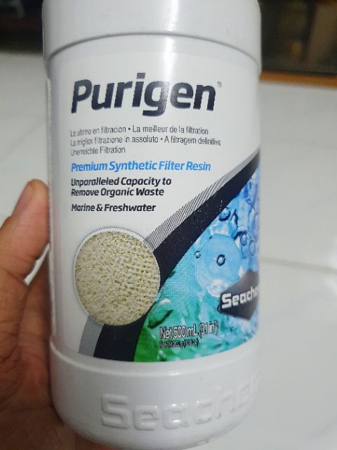 50G PURIGEN VẬT LIỆU LỌC HỒ CÁ MỸ SEACHEM