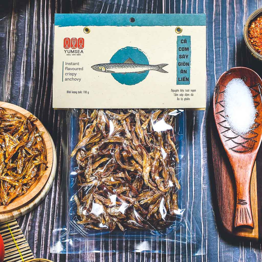 Cá cơm sấy giòn ăn liền L'angfarm, Yumsea Món ăn liền, không cần chế biến. | BigBuy360 - bigbuy360.vn