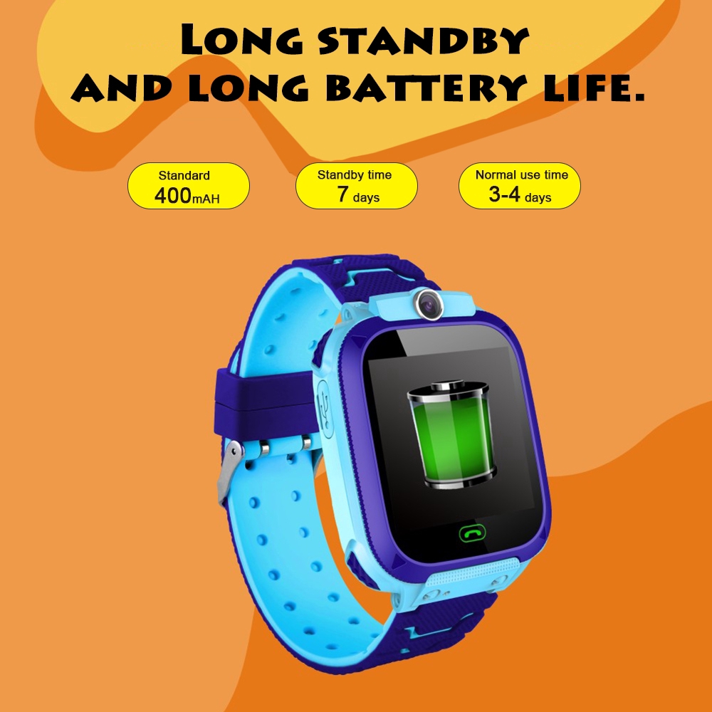 Ready S9 children's smart phone LBS positioning watch waterproof smart watch dial voice chat built-in game Ⓡ