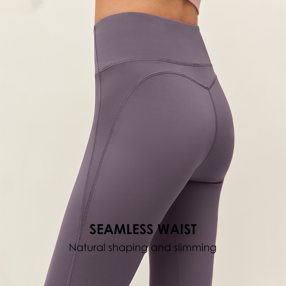 Quần legging OhSunny bằng lụa lạnh lưng cao chống tia cực tím cho nữ