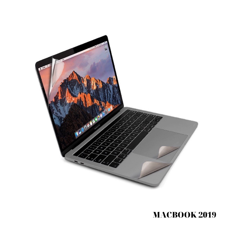 Bộ miếng dán Full JCPAL 5 in 1 Macbook 2019 - 16 inch chống trầy xước cực tốt, chất lượng cao