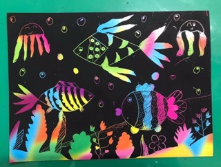 Sổ tay sáng tạo rainbow scratch