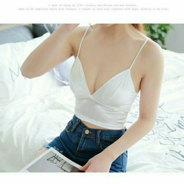 Áo bra phi lụa cao cấp | BigBuy360 - bigbuy360.vn