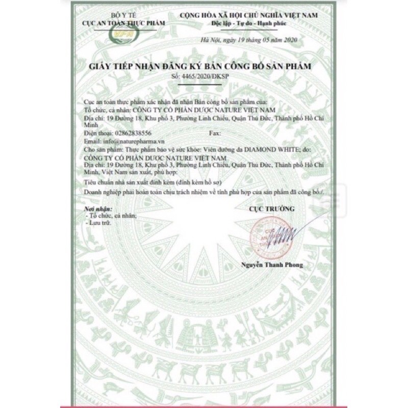 Combo 3 hop Diamond white viên uống trắng da Ngọc trinh ( tem cào chính hãng cty 100%)tặng kèm 2 chai collagen | BigBuy360 - bigbuy360.vn