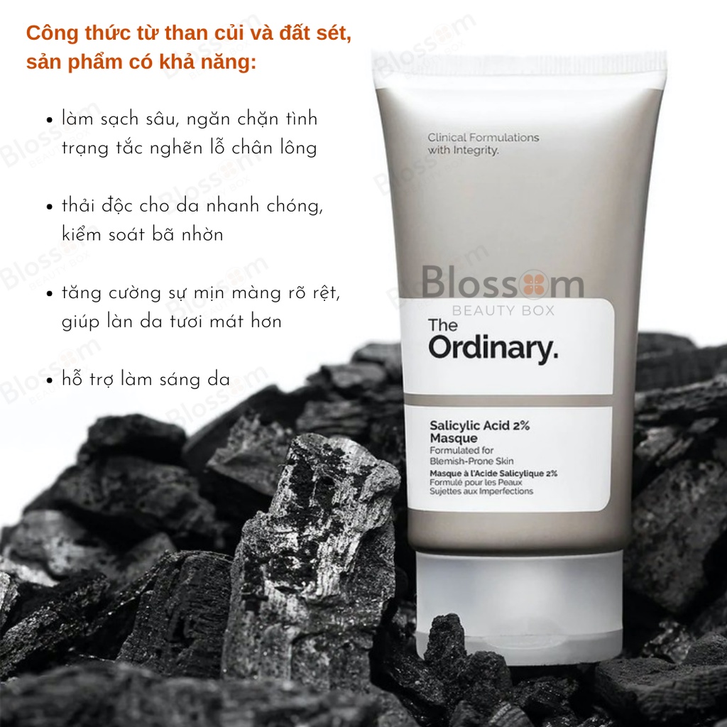 Mặt nạ The Ordinary Đất sét + Salicylic acid  2%