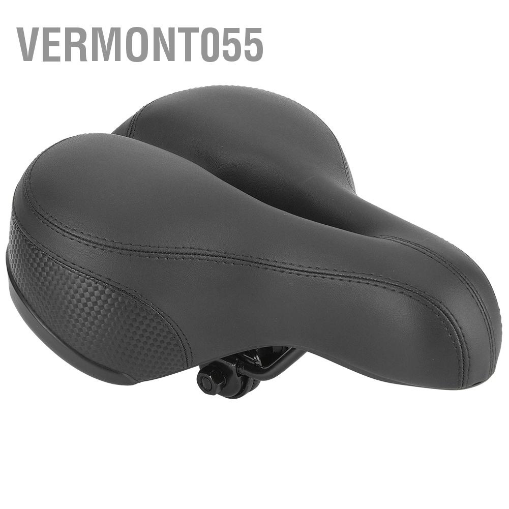 Hot Deals Công thái học Đệm cho xe đạp leo núi Ghế phản quang Dải phản xạ Đi xe đạp Đệm yên xe đạp Màu đen Vermont055 Spot Express