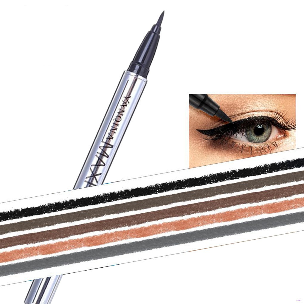 Bút Kẻ Mắt Dạng Lỏng Màu Đen Chống Nước Lâu Trôi Cho Nữ