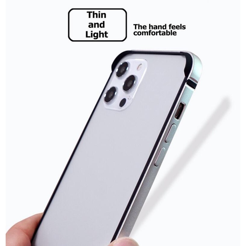 Chống Sốc Ốp Điện Thoại silicon Viền Nhôm Cho iphone 15 13 mini 14 13 pro max 12 pro max 14 plus