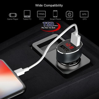 Củ Sạc Xe Hơi 2 Cổng Hoco Z26
