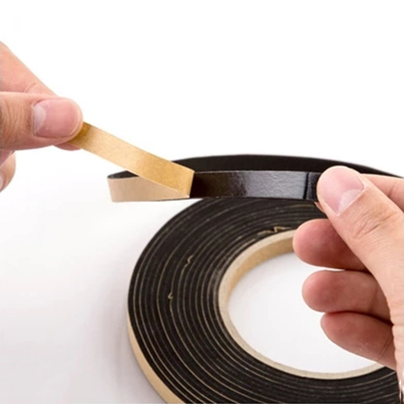 Cuộn Băng Dán Chống Nước 2m Màu Đen Cho Cửa Sổ/Nhà Bếp