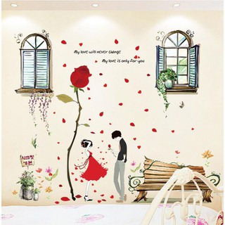 Decal dán tường combo