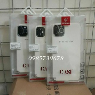 Ốp lưng KT Design cho iPhone 11/11pro /11 promax trong suốt