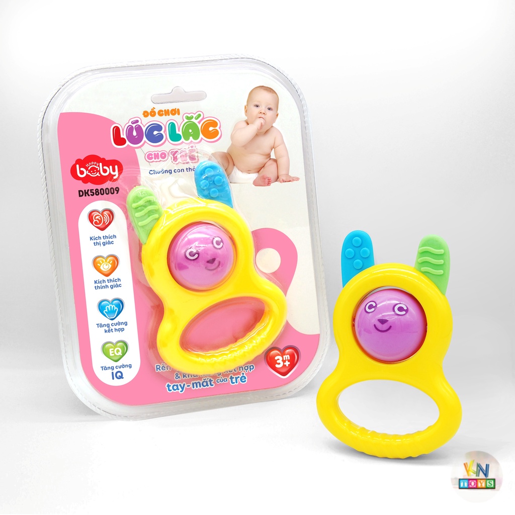 Đồ chơi Lục Lạc Cho Bé Duka Happy Baby (Nhiều mẫu khác nhau)
