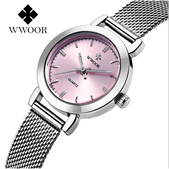 Đồng hồ nữ tính tuyệt đẹp WWOOR 8823 hồng