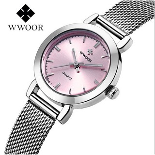 Đồng hồ nữ tính tuyệt đẹp WWOOR 8823 hồng