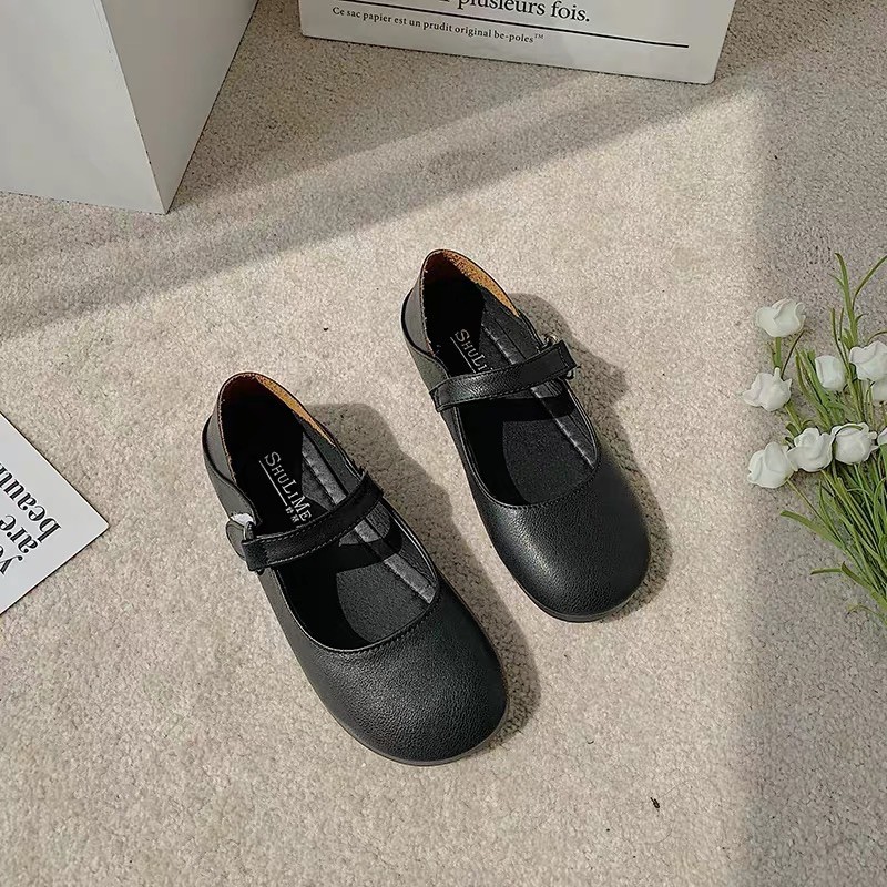 [Mã FATHANG5 giảm 10K đơn 50K]giày búp bê quai dán lolita tiểu thư | BigBuy360 - bigbuy360.vn