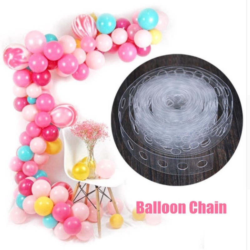 Cuộn Dây Ruy Băng 5M Dùng Trang Trí Bong Bóng Tiệc Cưới / Sinh Nhật