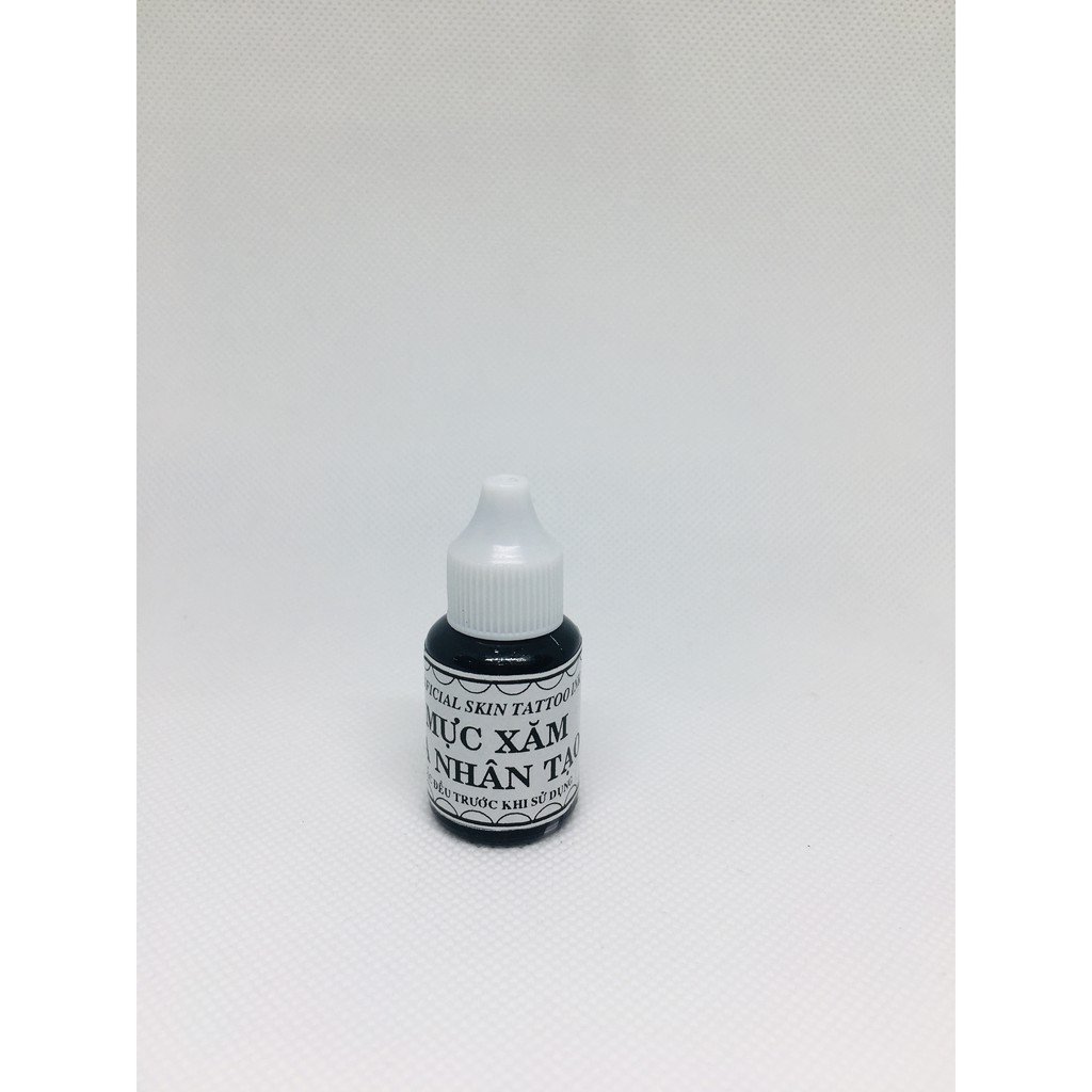 [Chai 10ml] Mực  tập xăm da nhân tạo dành cho học viên