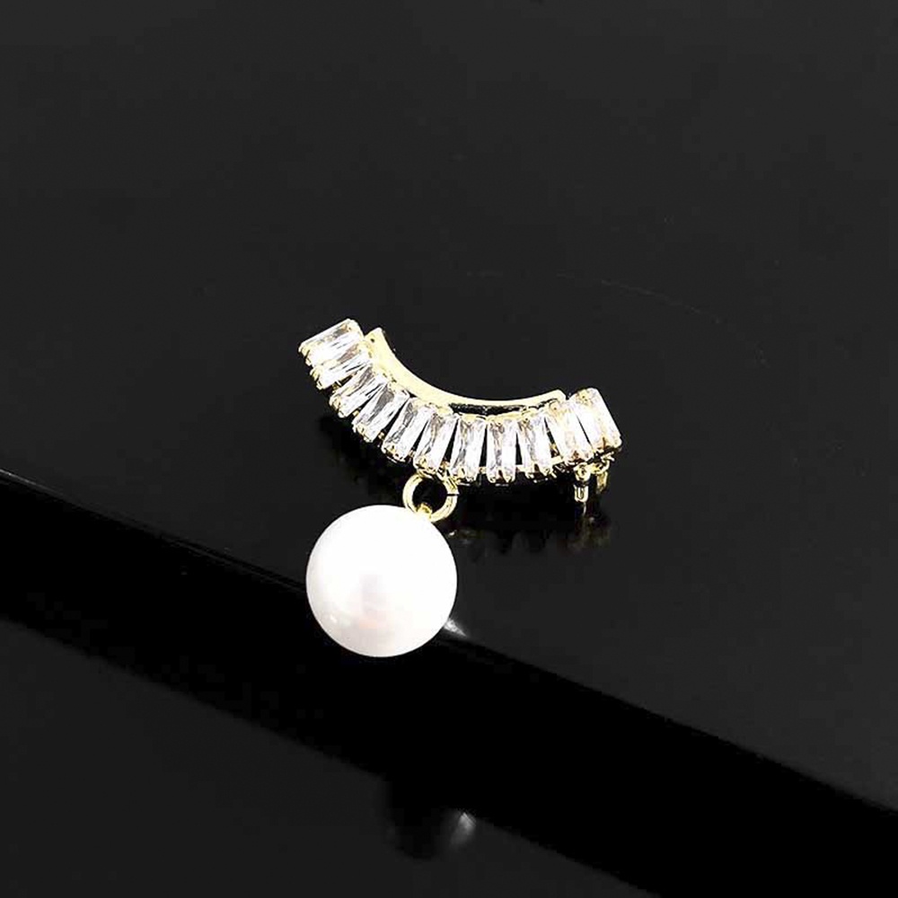 Ghim Cài Áo Đính Ngọc Trai Phong Cách Hàn Quốc Thời Trang