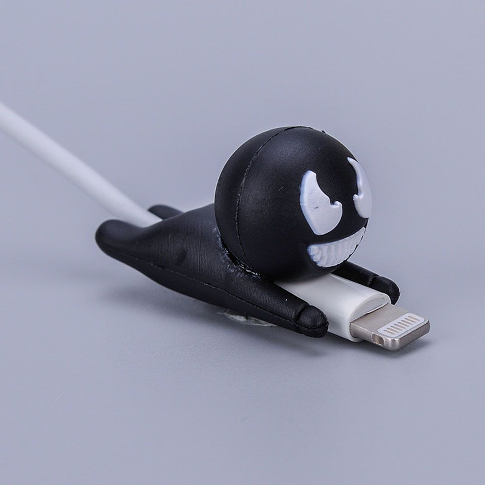 Phụ Kiện Bảo Vệ Dây Cáp Dữ Liệu Usb Hình Hoạt Hình Hero