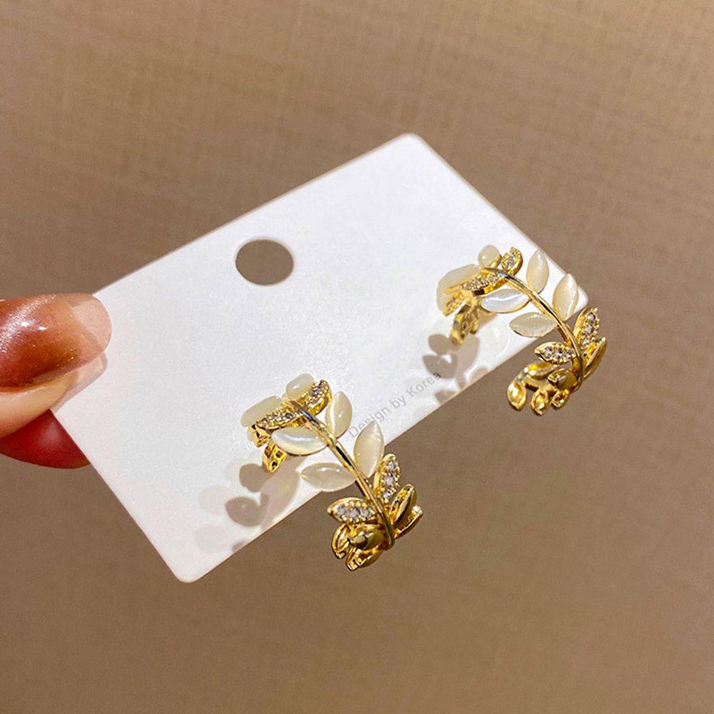 Khuyên Tai Nữ Hình Chữ C Thời Trang Hàn Quốc Xinh Xắn