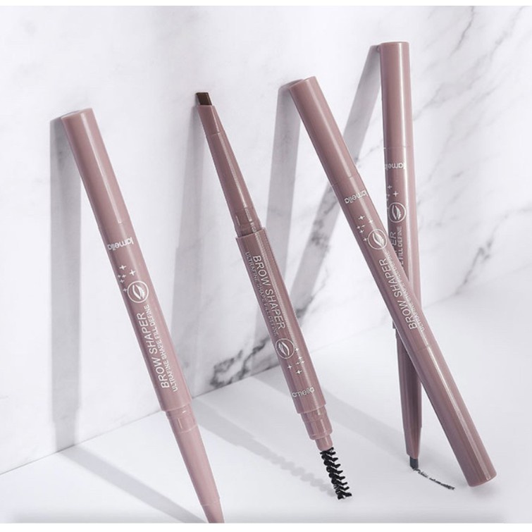 Chì Kẻ Mày 2 Đầu LAMEILA Vỏ Tím Nude  - Bút Kẻ Chân Mày Hàng Nội Địa Trung  🍀 Clovershop68 🍀 | BigBuy360 - bigbuy360.vn