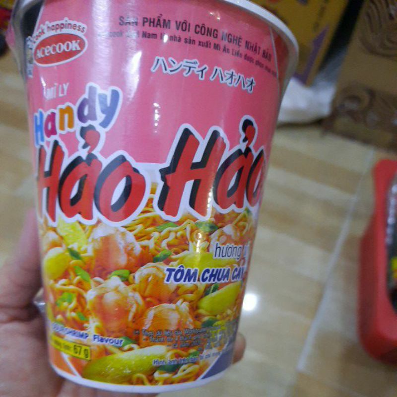 mỳ ly HanDy hảo hảo chua cay