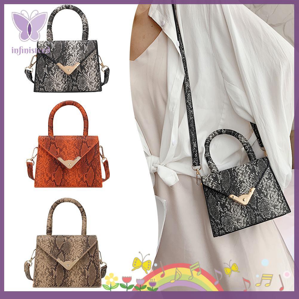 Túi Xách Họa Tiết Da Rắn Cho Nữ | BigBuy360 - bigbuy360.vn