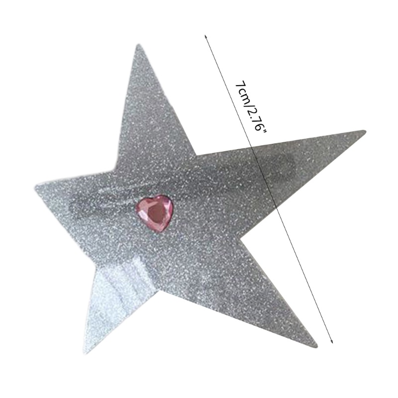 Kẹp Tóc Y2k Hình Ngôi Sao Tạo Kiểu Tóc Cho Nữ