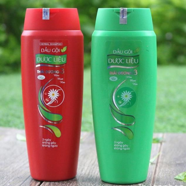 Dầu Dược liệu Thái Dương 3 new hỗ trợ ngăn gàu, giảm rụng tóc dạng 200ml