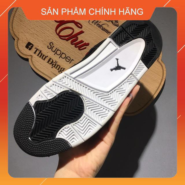 Jodan 4 đen vàng - Giày thể thao