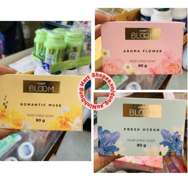 Xà bông hương nước hoa Cindy Bloom các màu 90g