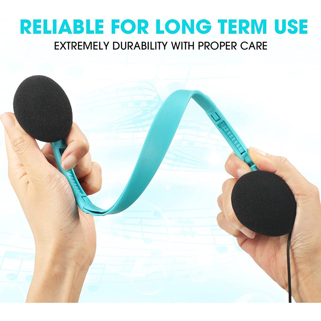 Tai Nghe Chụp Tai Có Dây 3.5mm Cho iPhone Xiaomi Mp3