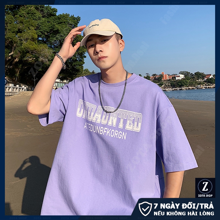 Áo thun nam tay lỡ unisex, Áo phông dáng rộng  UNDAUNTED NTL1O0 | BigBuy360 - bigbuy360.vn