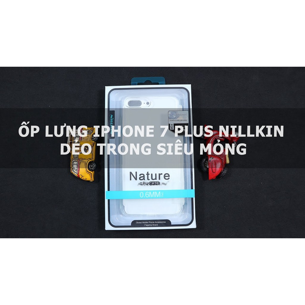 Ốp lưng Iphone 8/ 8plus Nillkin TPU nhựa dẻo trong suốt - chính hãng (bản Việt Nam)