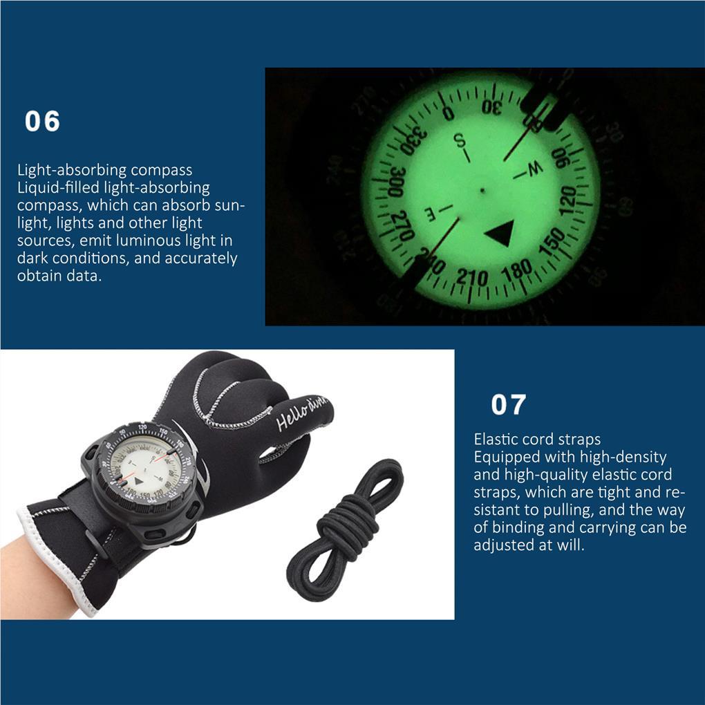 La Bàn Hướng Đi Bơi Chống Thấm Nước Dây Thun Co Giãn