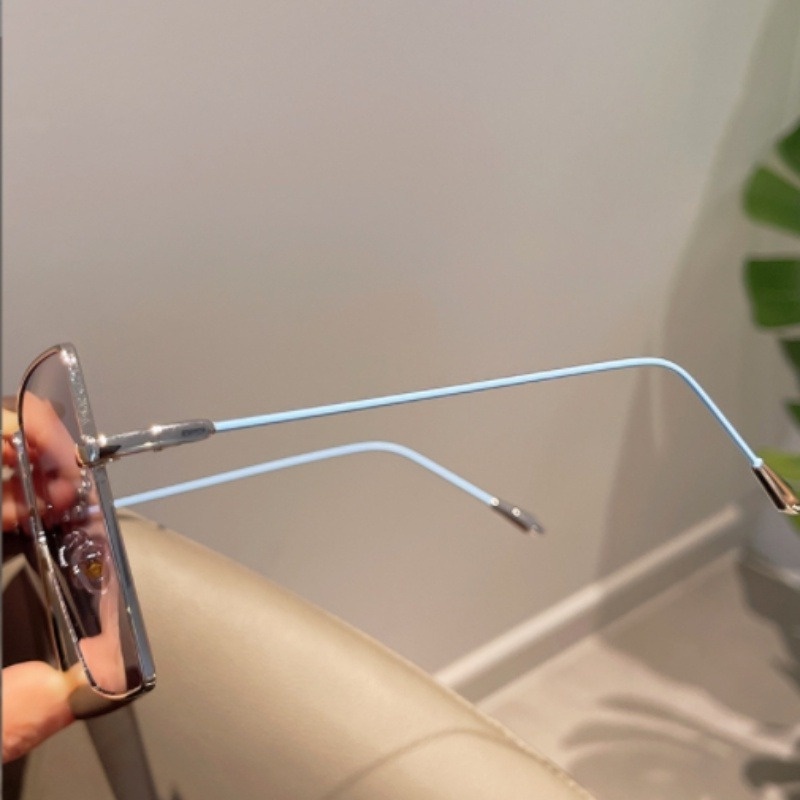 Kính Mát Gọng Vuông Lớn Chống Tia UV400 Thời Trang Dành Cho Nam Và Nữ