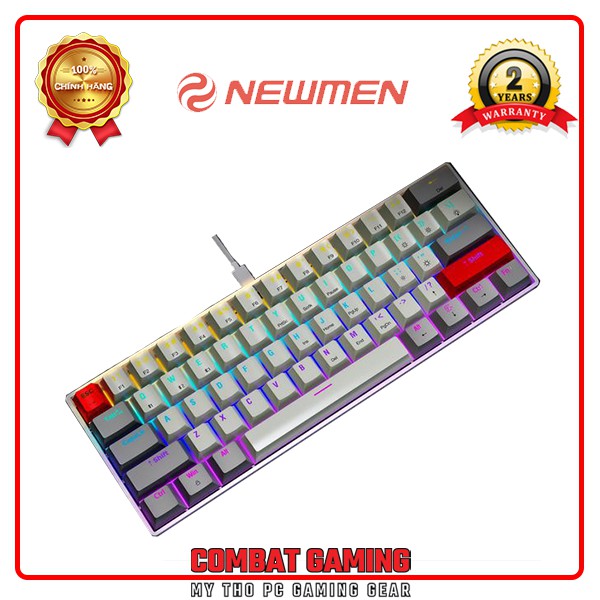 [Mã 99ELSALE hoàn 7% đơn 300K] Bàn Phím Cơ NEWMEN GM610