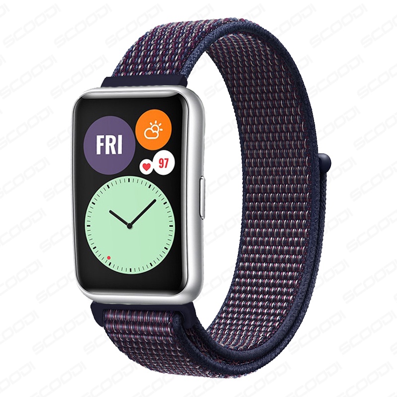Dây Đeo Nylon Cho Đồng Hồ Thông Minh Huawei Watch Fit / Fit